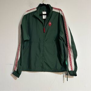 Nike Giannis Greek Freak Green Track Jacket Size Medium